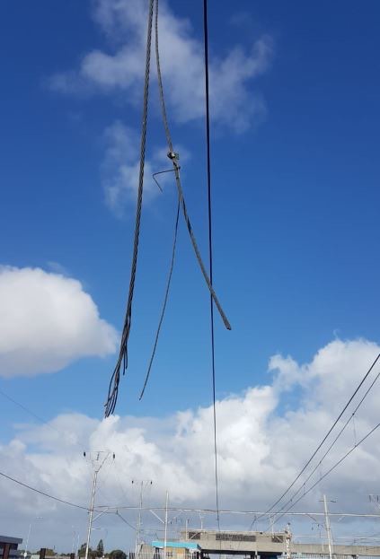 Close To 100 Meters Of Railway Cabling Recovered