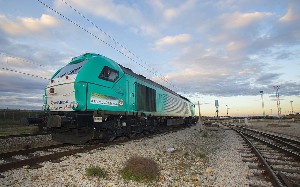 The Climate Summit’s “Time To Act” Message Is To Travel On One Of Transfesa Logistics Locomotives