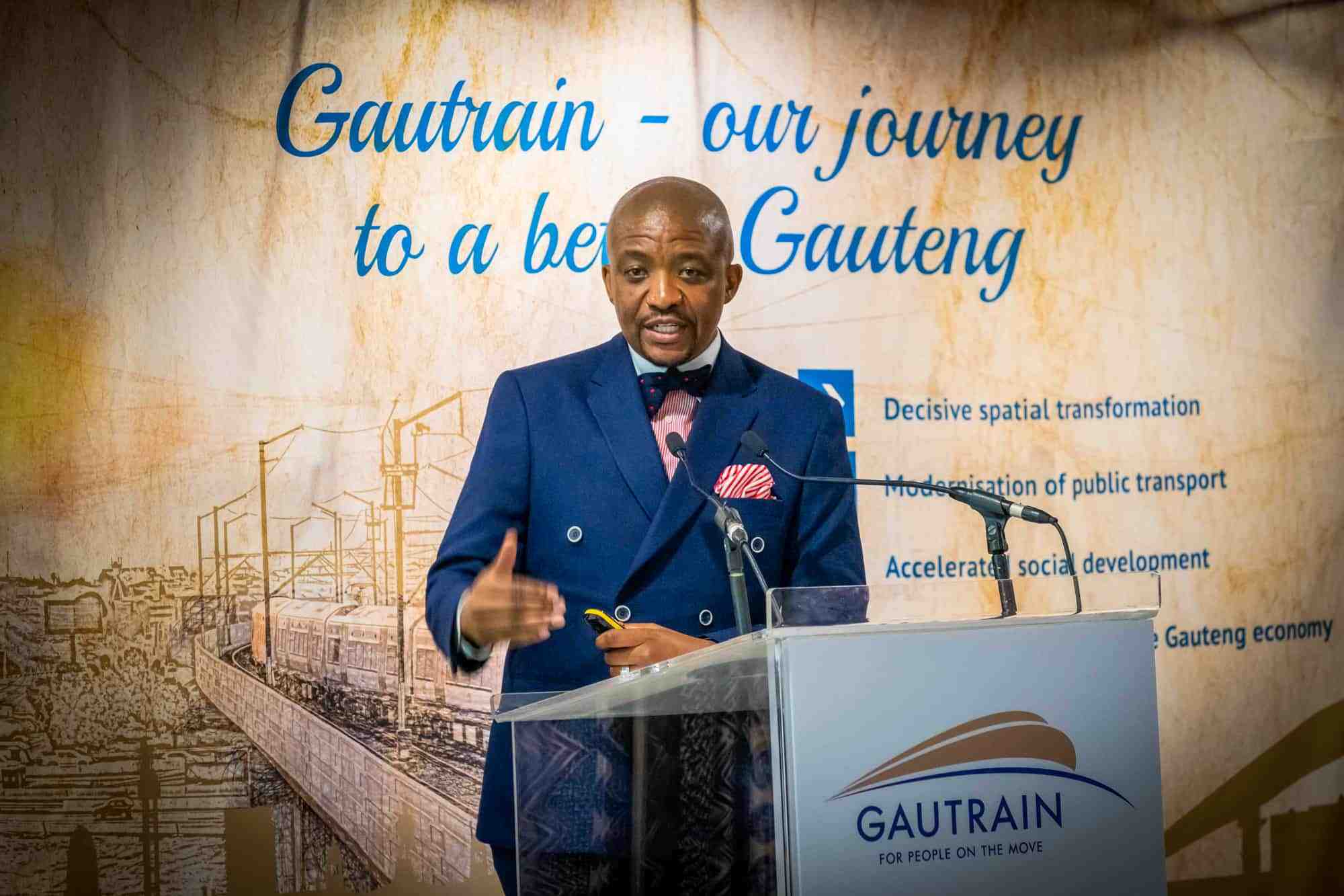 Appointment Of Tshepo Kgobe As Next Ceo Of Gautrain Management Agency