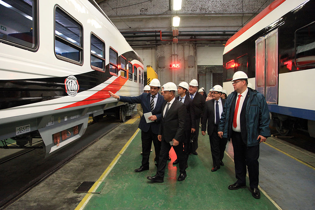 TMH Presents Two Passenger Coach Prototypes To Egypt