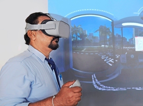 Introducing Pioneering Virtual Reality Technology In Training Occupational Drivers