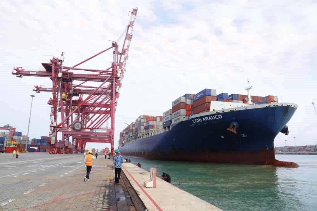 Benin Terminal First Ever 300m Container Ship