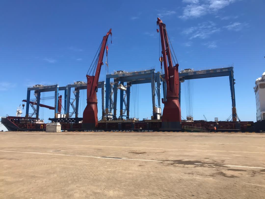 Five New Yard Gantries Reinforce Volume Growth At The Port Of Kribi