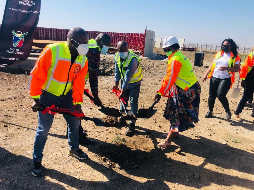 Tambo Springs – Sod-Turning Led By The Premier Of Gauteng