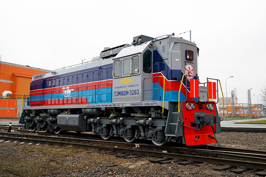 TMH Shipped Two Shunting Locomotives To Mongolia