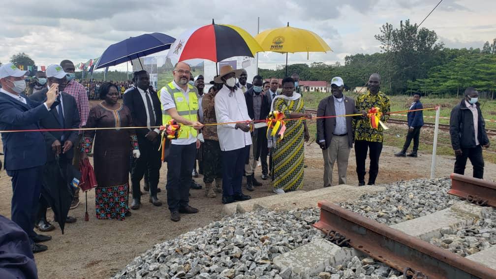 Uganda Groundbreaking Ceremony of the Eastern Railway Line (SGR) Has Taken Place