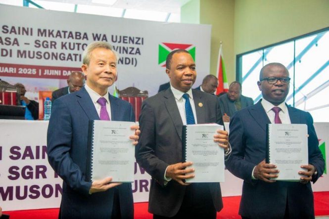 SGR Connecting Tanzania and Burundi