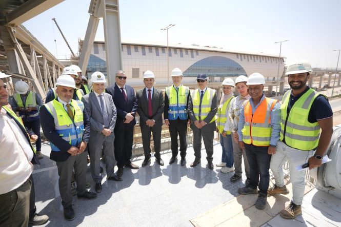 British Ambassador to Egypt visits Derby-built Cairo Monorail