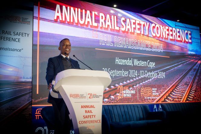 Driving South Africa’s Rail Renaissance: Key Insights from Acting CEO Mmuso Selaledi at the Railway Safety Conference