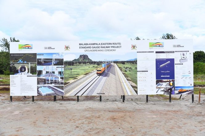 Uganda Groundbreaking Ceremony of the Eastern Railway Line (SGR) Has Taken Place