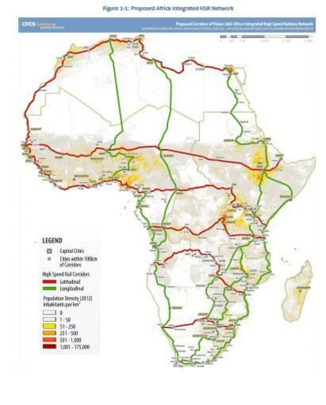 African Integrated High Speed Railway Network AIHSRN Connecting   Image003 