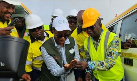 Ministers of Mines and Environment Visit the Nimba Iron Ore Project, Guinea