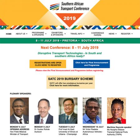 Southern African Transport Conference 2019 Draws Big Names In Transport