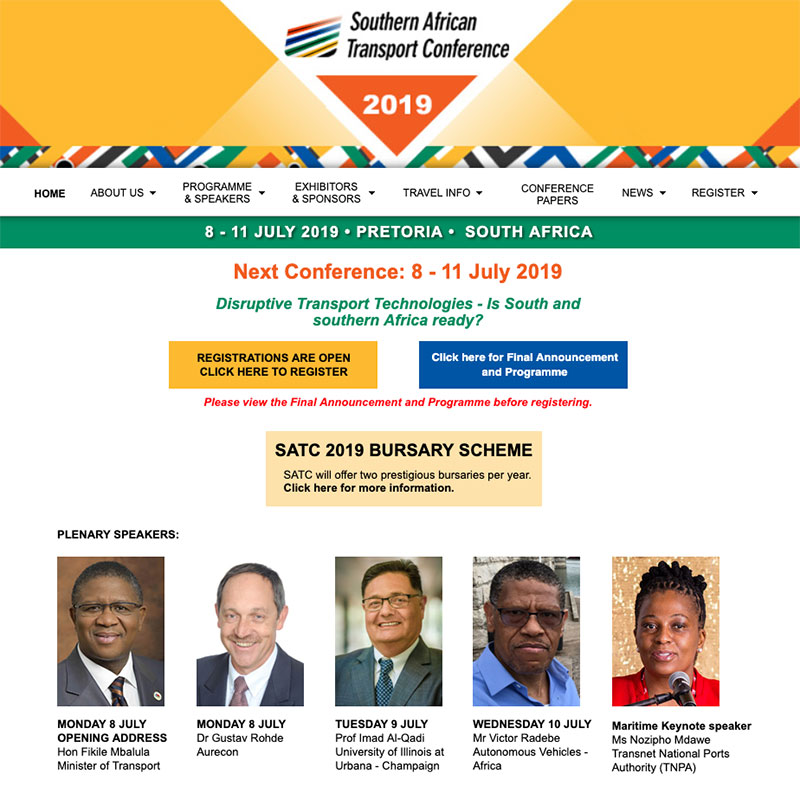 Southern African Transport Conference 2019 Draws Big Names In Transport