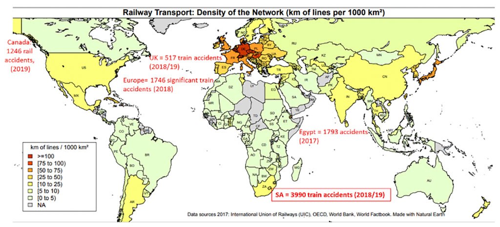 The State of Railway Safety After a Decade of Human Factors Being Legislated in South Africa: a Focus on Railway Occurrences